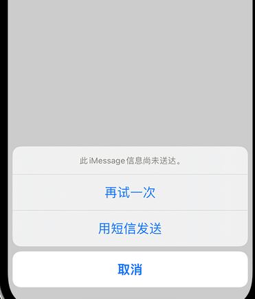 新泰apple维修iPhone上无法正常发送iMessage信息