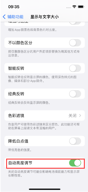 新泰苹果15维修店分享iPhone 15 Pro系列屏幕亮度 