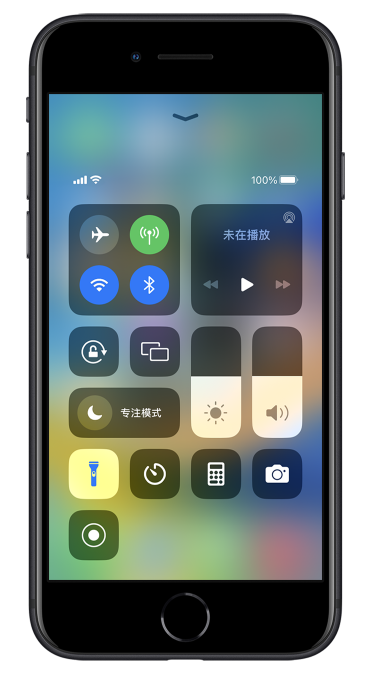 新泰苹果14维修分享苹果iPhone 14 Pro手电筒开启方法 